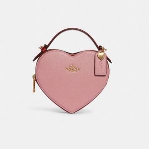 Coach heart bag ❤️